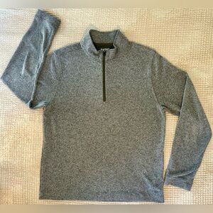 Rhone 1/4 Zip Pullover Mens Medium Gray Performance Athletic Top